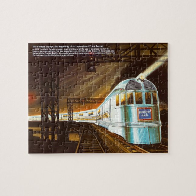 Le puzzle pionnier du zéphyr 1934 (Horizontal)