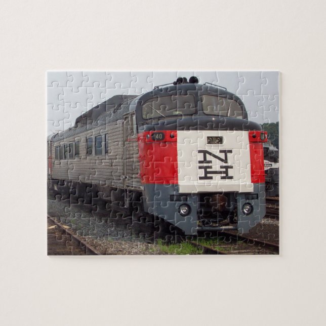 Le puzzle réglé de train de Roger Williams avec la (Horizontal)