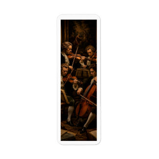 Le Quatuor à Cordes Classique - Peinture à l'Huile