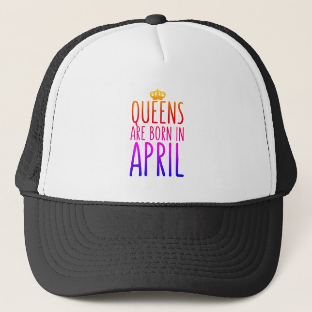 Le Queens sont en avril casquette né (Devant)