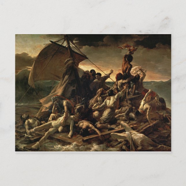 Le radeau de la méduse - Géricault Postcard (Front)
