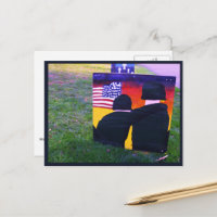 Le réconfort d'un soldat - Carte postale