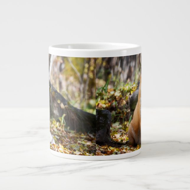 Le renard dans les bois - La Mug Jumbo (Devant)