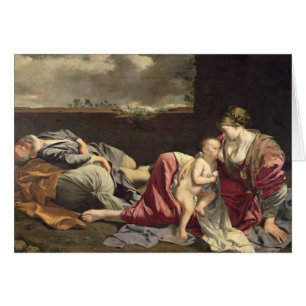 Le repos sur le vol en l'Egypte, 1628