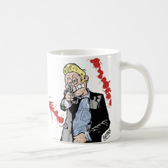 Le réservoir de Pervo-Kris poursuit des tasses (Droite)