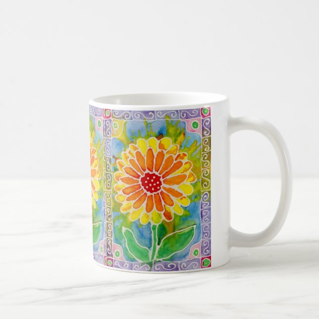 Le ressort fleurit la tasse (Droite)