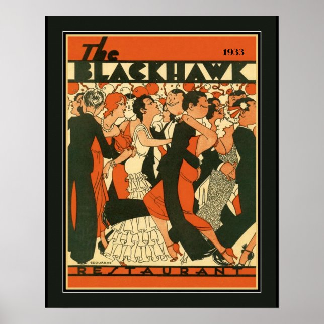 Le restaurant Blackhawk Art Déco (Devant)