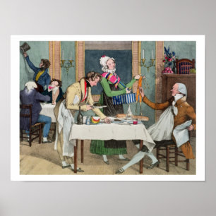 Le Restaurant, pub. by Rodwell and Martin, 1820 (c Poster