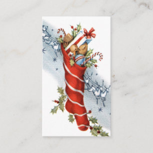 Le rétro bas vintage de Noël ajoutent la carte de