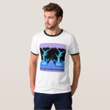 Le rétro jeu vidéo à 8 bits a inspiré le T-shirt