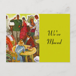 Le rétro sud-ouest de fête de carte postale a