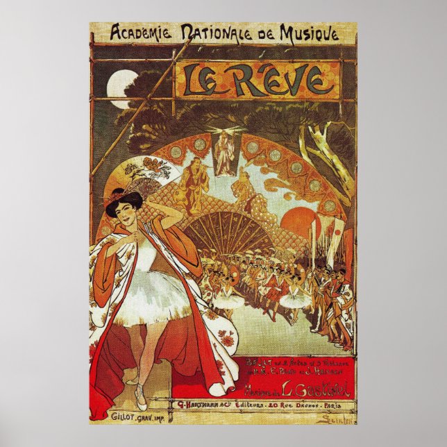 Le Reve 19th Century Opera 36 x 24 Poster (Front)