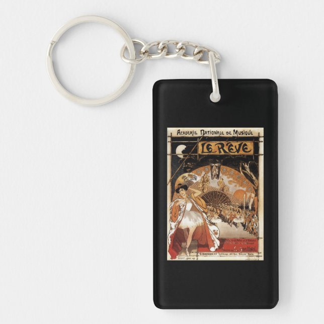 Le Reve Ballet Performance Opera House Keychain (Front)