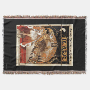 Le Reve Ballet Performance Opera House Throw Blanket