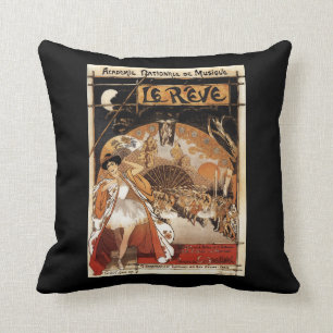 Le Reve Ballet Performance Opera House Throw Pillow