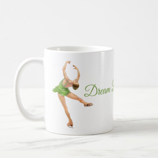 Le rêve croient réalisent la tasse de patineur (Gauche)