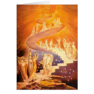 Le rêve de Jacob par William Blake