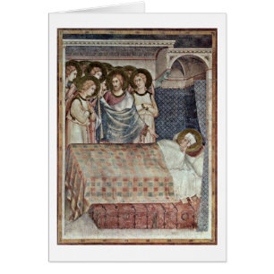 Le rêve de St Martin par Simone Martini