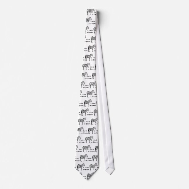 le rêve du zèbre tie (Front)