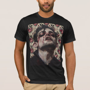 Le Revenant – T-Shirt Baroque Floral Gothique