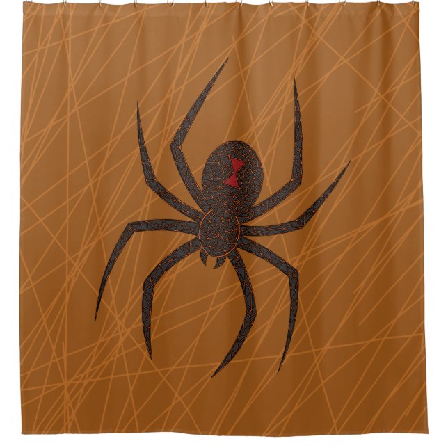Le rideau en douche de la toile de l'araignée (Devant)