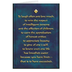 Le rire souvent, aiment beaucoup… Carte