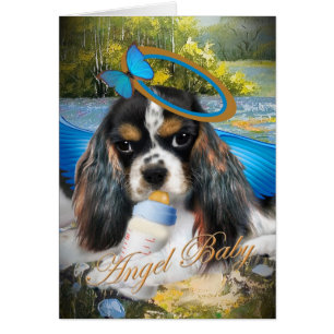 Le Roi cavalier Charles Baby Card