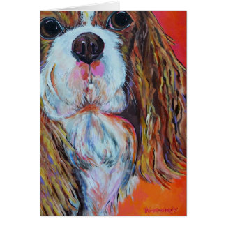 Le Roi Charles Cavalier Spaniel Card