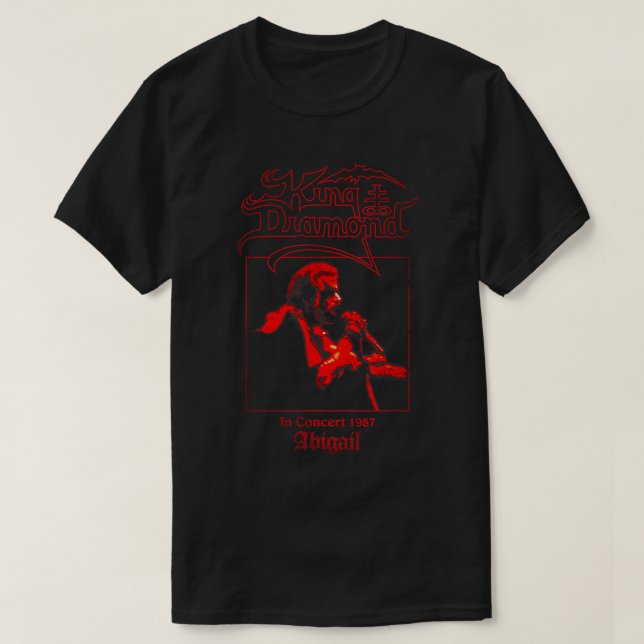 Le Roi Diamant Officiel Abigail En Concert T-shirt (Design devant)