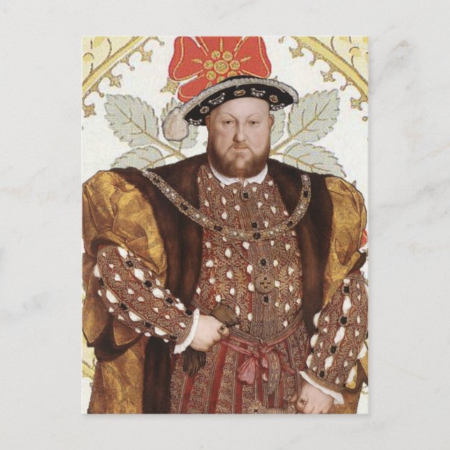 Le roi Henri VIII d'Angleterre - Carte postale Por (Devant)