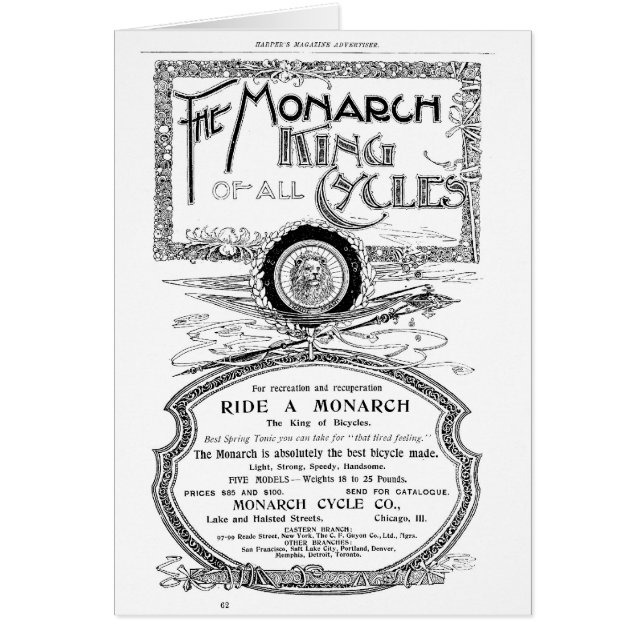 Le roi monarque de tous les cycles (Devant)