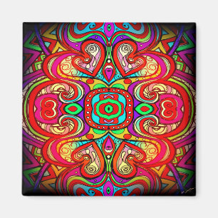 Le Roi Of Hearts Art Magnet