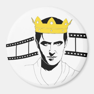 Le Roi Richard Magnet rond