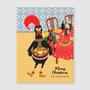 Le Rooster portugais adore la carte King Cake