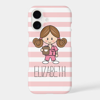 Le rose frotte la brune plus de cas de l'iPhone 7
