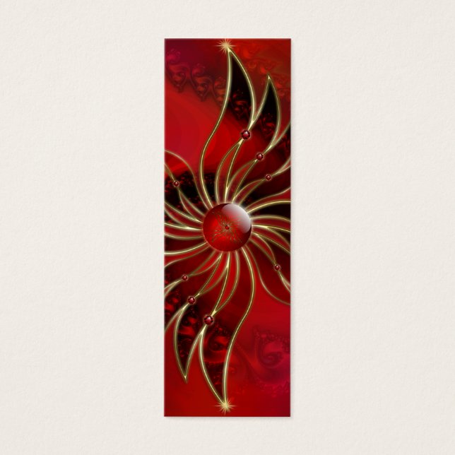 Le rouge comme Signets de la flamme (Devant)