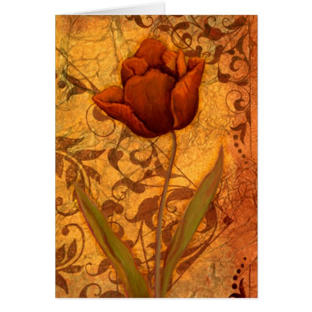 Le rouge fleurit II (Devant)