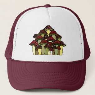Le rouge répand casquette