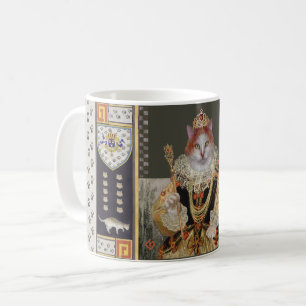 Le Royal Cat Rules Mug White Incorporated — Queen