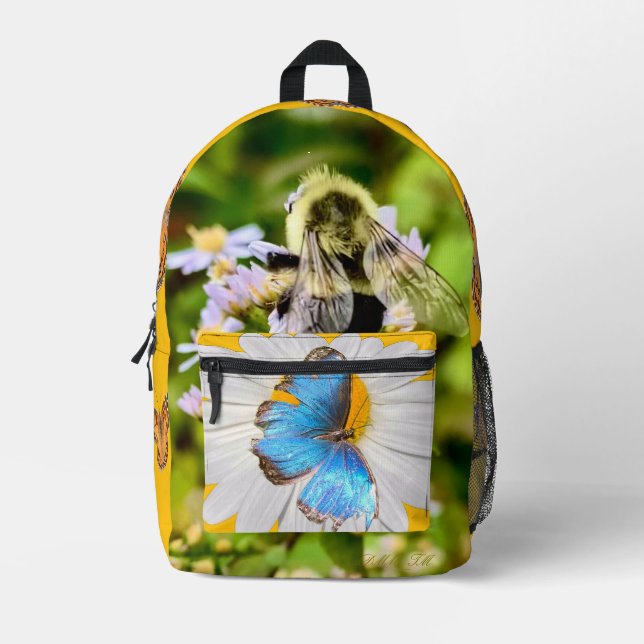 Le sac à dos des pollinisateurs de la nature. (Recto)