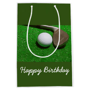 Le sac d'anniversaire du Golf et le ballon de golf