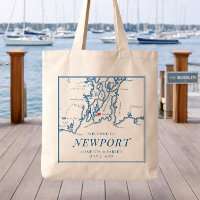 Le sac de bienvenue Bohlin pour mariage Newport RI