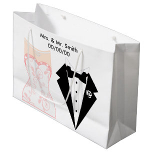 Le sac de cadeau de mariage, mariage vous