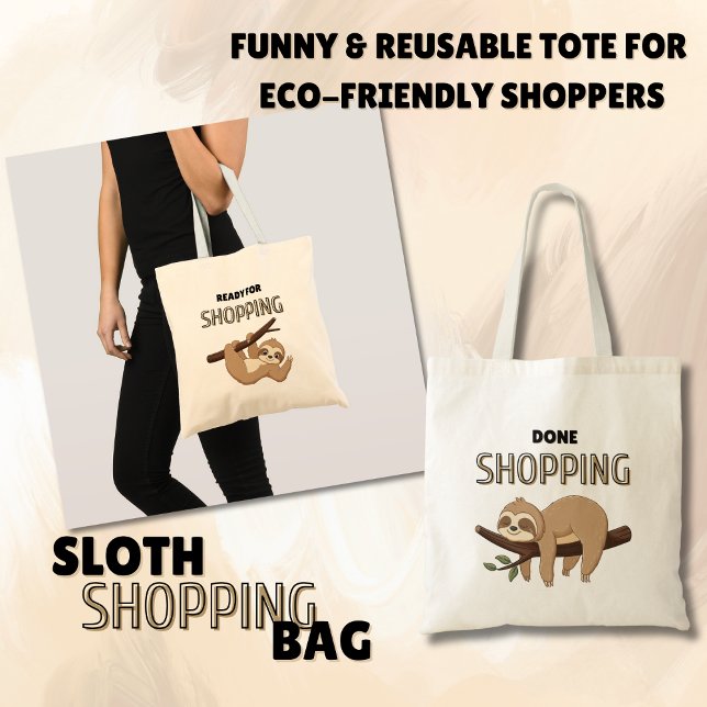 Le sac de shopping Sloth (Créateur téléchargé)