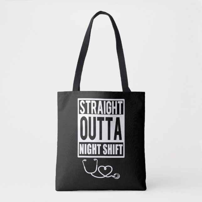 Le sac d'Outta de poste de nuit des femmes droites (Devant)