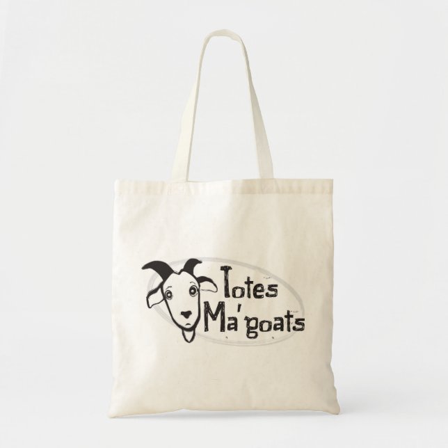 Le sac fourre-tout à chèvres de Ma d'emballages (Devant)