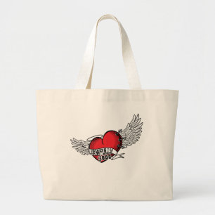 Le Sac fourre-tout Awfully Good - Crème