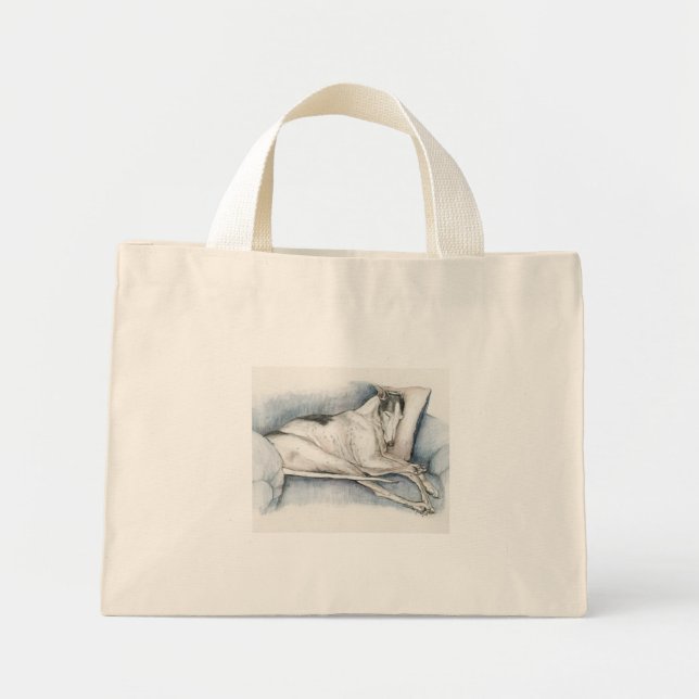 Le Sac fourre-tout d'art Greyhound Dog (Devant)