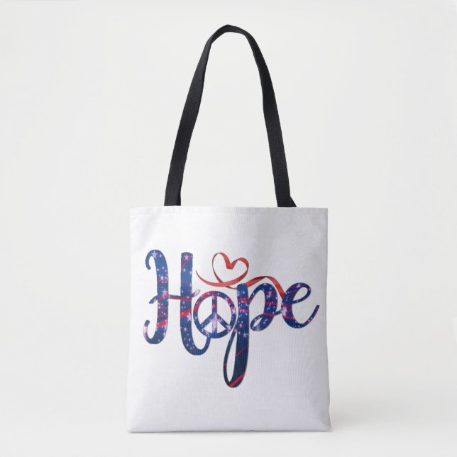 Le Sac fourre-tout de l'espoir de paix (Devant)