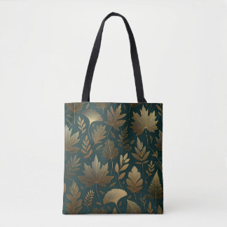 Le Sac fourre-tout de luxe "Golden Foliage" à l'au